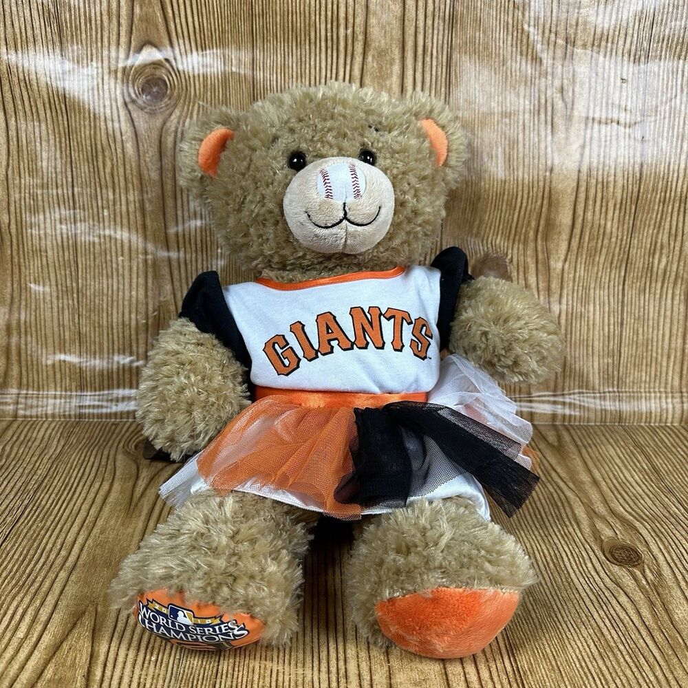 Build A Bear BAB San Francisco Giants Teddy Bear World Series With Outfit‎